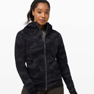 Lululemon camo scuba hoodie